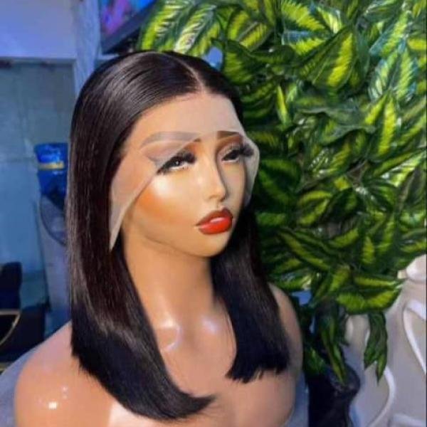 13*4 Full frontal human hair 14 inches