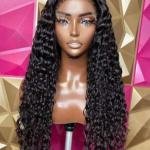 5*5 DD deep wig virgin hair wig 22 inches