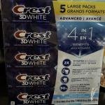 Crest 3D White 4 In 1 whitening