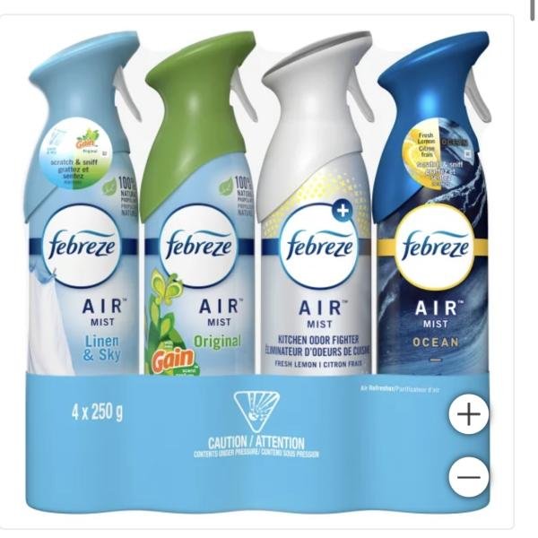 Febreze Air 4 Pack
