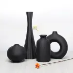 Boho-Chic Vase Set for Living Room, Dining & Office Decor