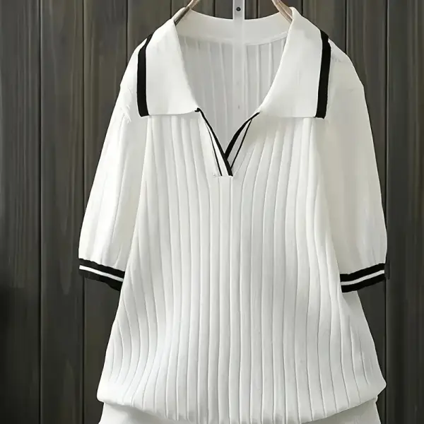 Women'S Stylish Contrast Shirt