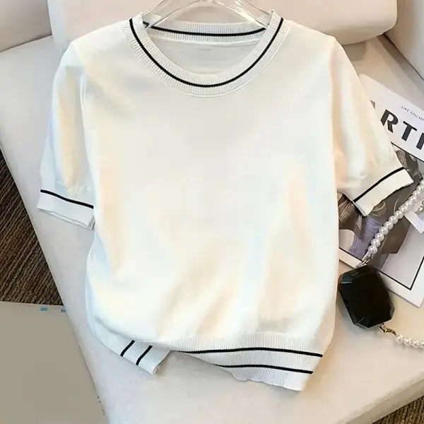 Summer Elegant Sweater - Soft Stretch