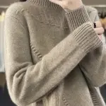 Women's Half-Turtleneck Sweater