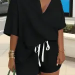 Solid Color Shorts & Top Set