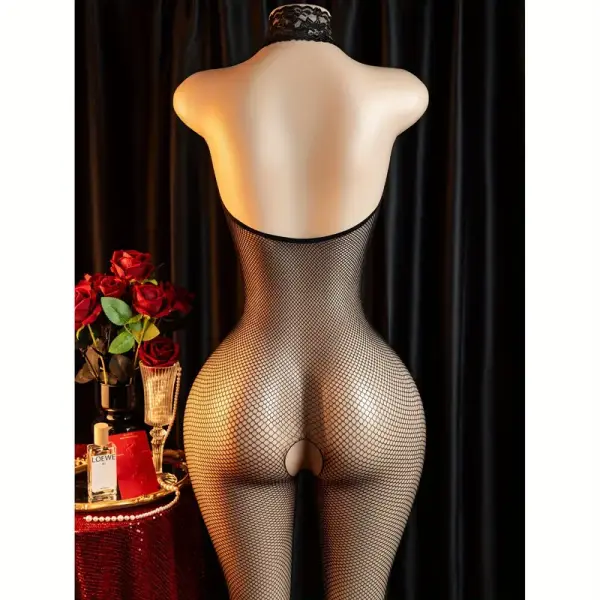 Women'S High Elasticity Open Crotch Jumpsuit