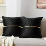 2pcs super soft velvet cushion cover 45x45cm