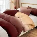 Gradient Color Print Duvet Cover Set, 3pcs