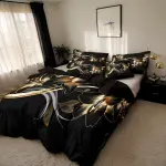 Luxurious 3pcs Duvet Cover Set