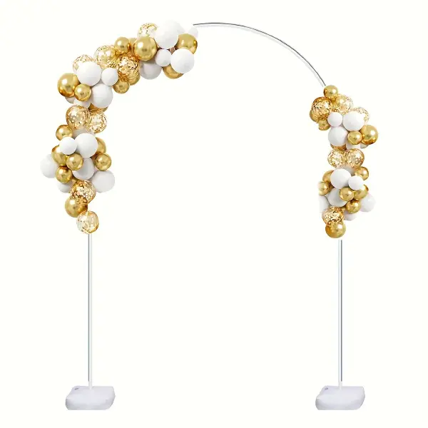 1pc Elegant Wedding Arch and Column Balloon Stand Kit