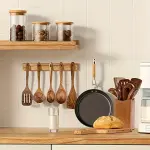8pcs, Acacia Wooden Kitchen Utensil Set