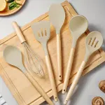 12pcs, Non-Stick Silicone Kitchen Utensil Set