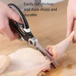 Heavy-Duty Kitchen Shears for Cutting Chicken, Duck, Fish