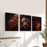 Lion  Canvas Art Print