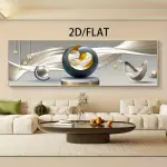 1pc Frameless Modern Minimalist Abstract Wall Art
