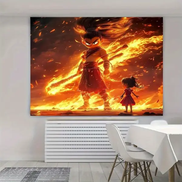 1pc Nezha Chinese Mythology Banner