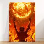 1pc Frameless Anime Wall Art