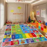 1pc 800g/m2 ABC- 0.6cm Thick Educational Rug/Floor Mat