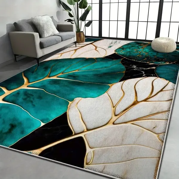 Modern Minimalist Washable Area Mat – Soft, Durable, Non-Slip