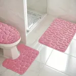 Memory Foam Bath Rug 3pcs Set