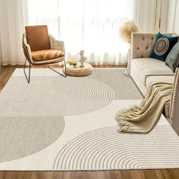 Modern Minimalist Geometric Area Rug