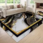 1pc Luxury Velvet Area Mat