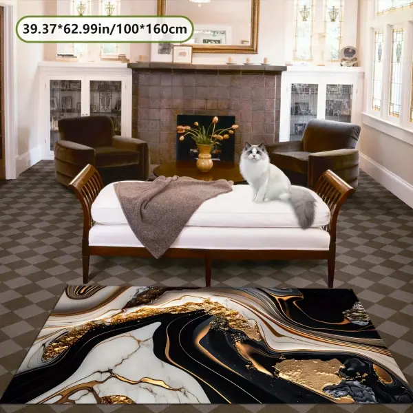 Velvet 850g/sqm Washable Modern Mat