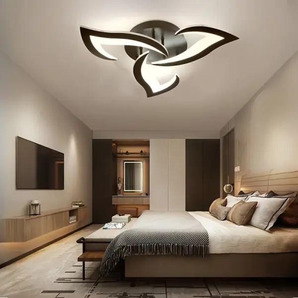 1pc Modern Minimalist Ceiling Light Fixture - High-Brightness