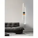 1pc LED Wall Lamp, Three-Color Dimming