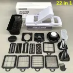 Vegetable Chopper, Multifunctional 22 in 1 Food Processor