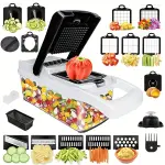 Vegetable Chopper, Multifunctional 22 in 1 Food Processor