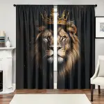 Two Pieces Made of Polyester Material, Featuring a High-Definition Digital Print of The Lion King Design