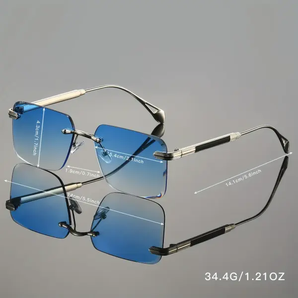 Unisex Classic Trendy Frameless Sunglasses