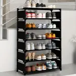 5/7-Tier Space-Saving Shoe Rack, Easy Assembly