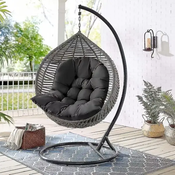 LDQ Outdoor Hanging Basket Chair Cushion