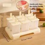 9-Cavity Reusable BPA-Free Popsicle Mold