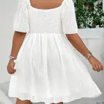 The Elegant Lace Patchwork Dress