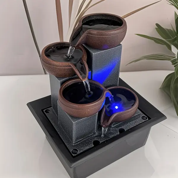 3-Tier USB Powered Desk Fountain