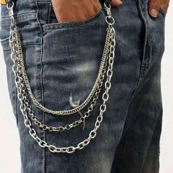 Stainless steel punk chains