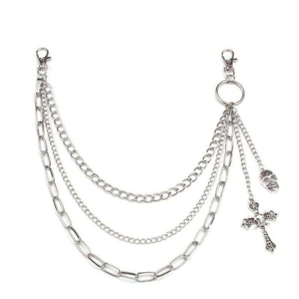 Stainless steel punk chains ‼️