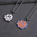 Smiley Face Stainless Steel Necklace